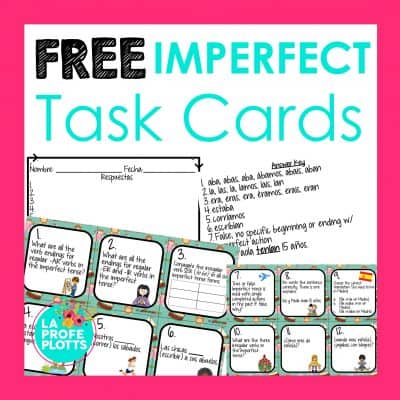 Free Activities for Spanish Class - La Profe Plotts