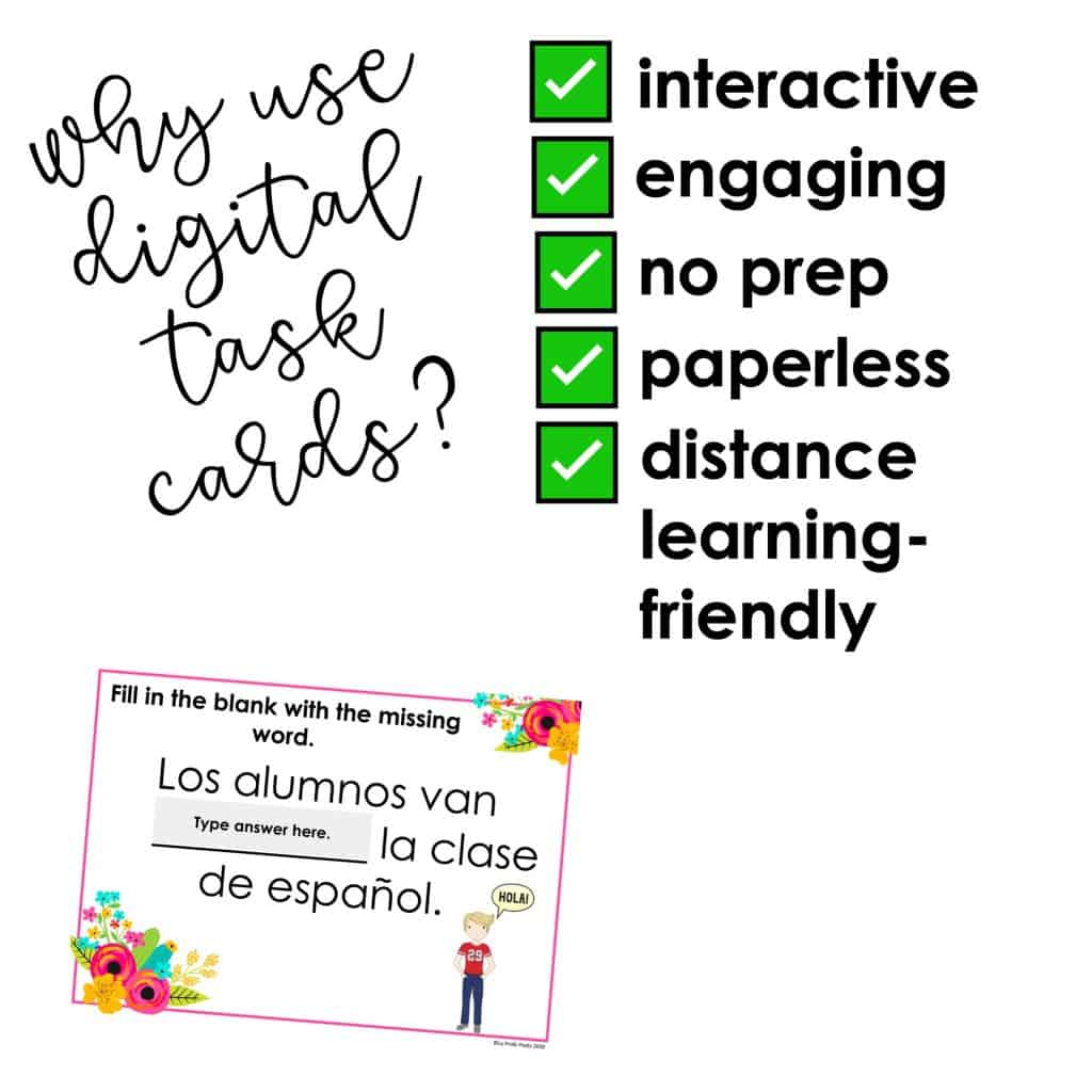 IR Digital Task Cards for Google Slides - La Profe Plotts