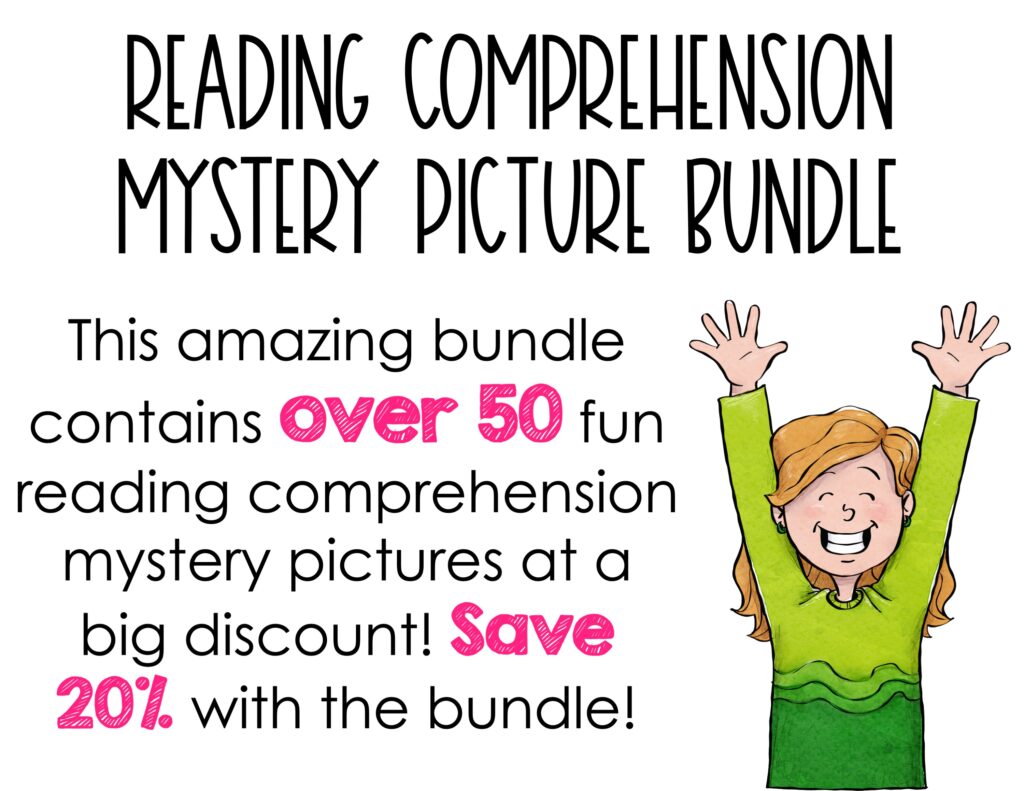 Spanish Reading Comprehension Pixel Art Mega Bundle - La Profe Plotts