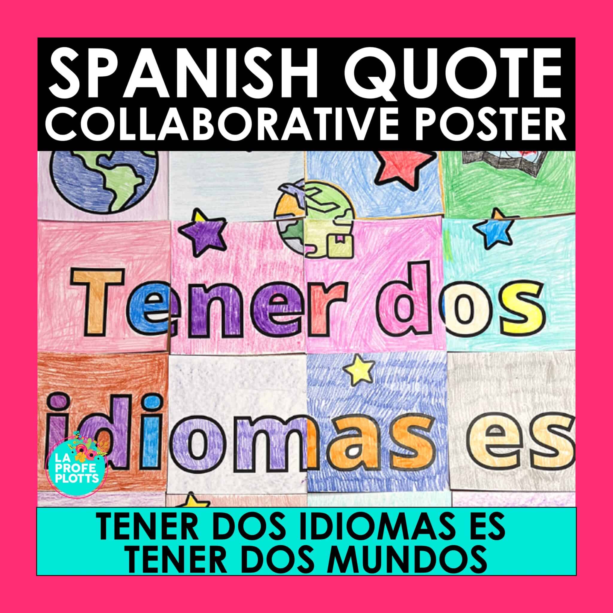 Easy Spanish Classroom Decor Ideas - La Profe Plotts