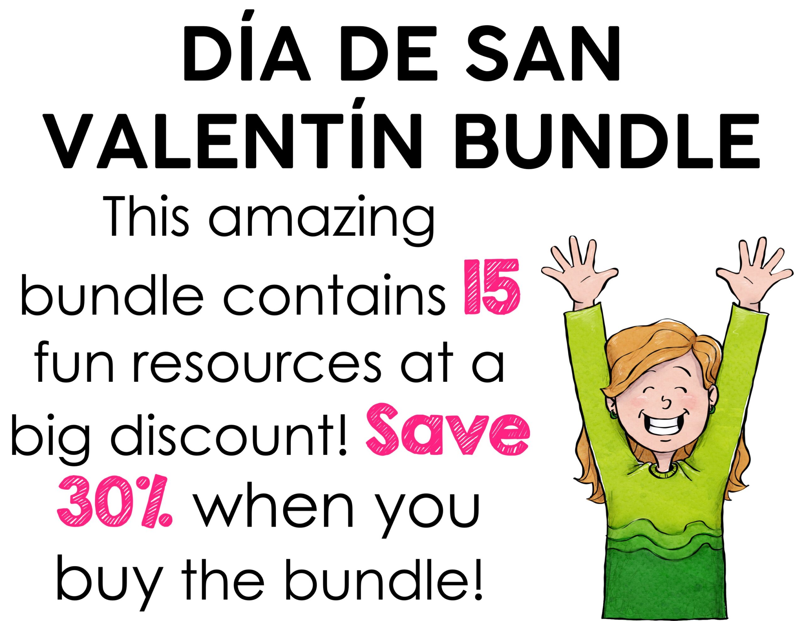 Spanish Valentine's Day Activities Bundle - Image 2