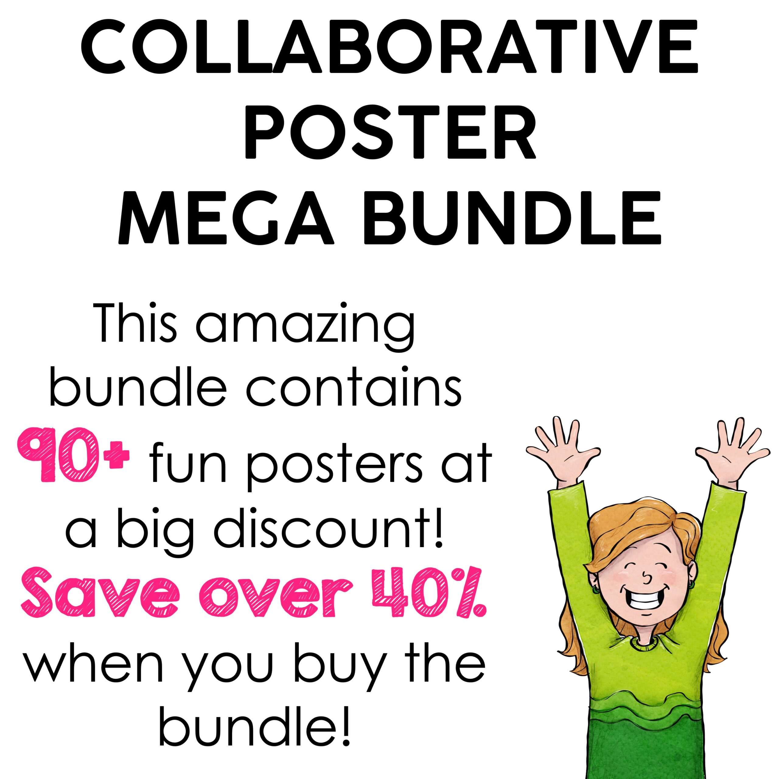 Spanish Collaborative Poster Mega Bundle - Image 2