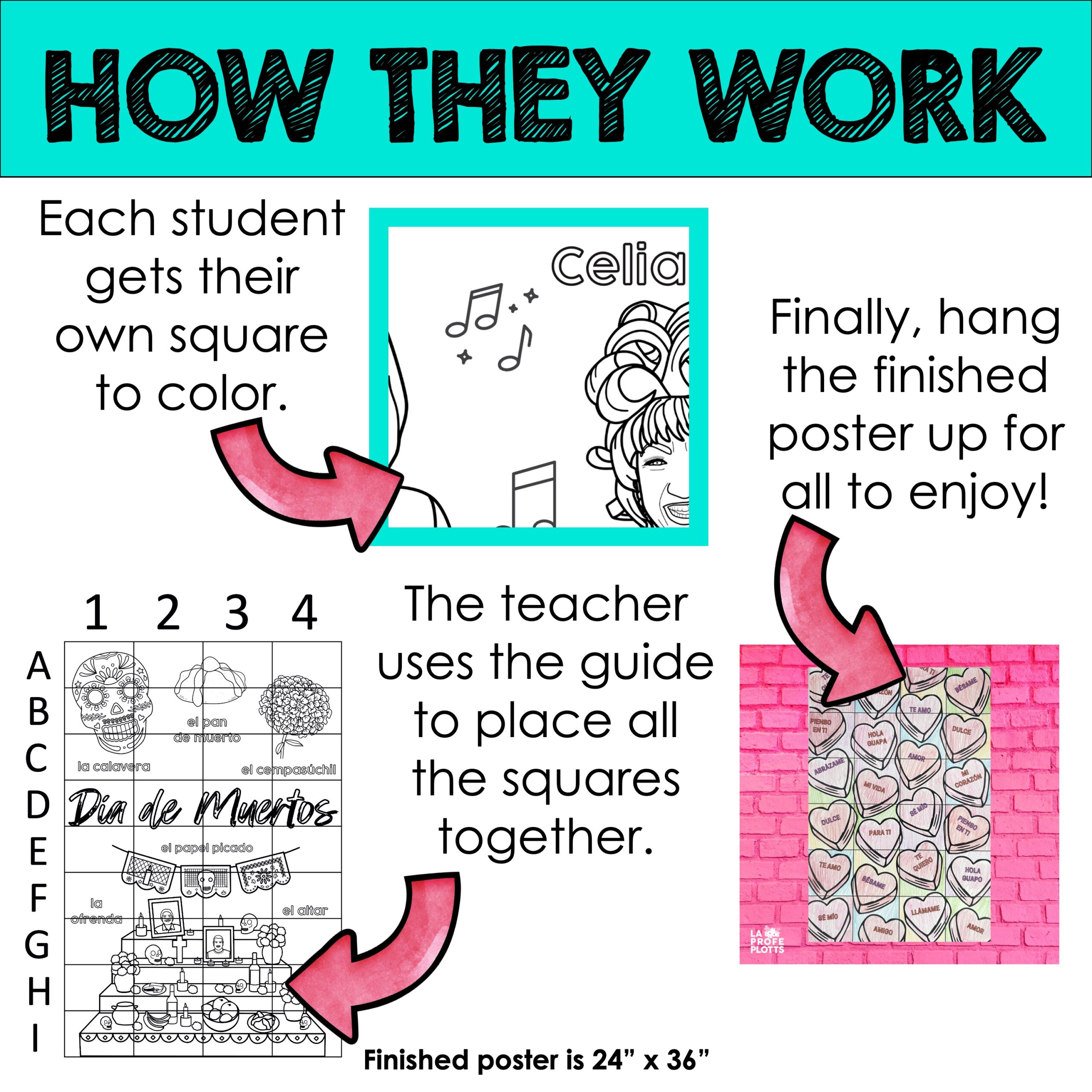 Spanish Collaborative Poster Mega Bundle - Image 12