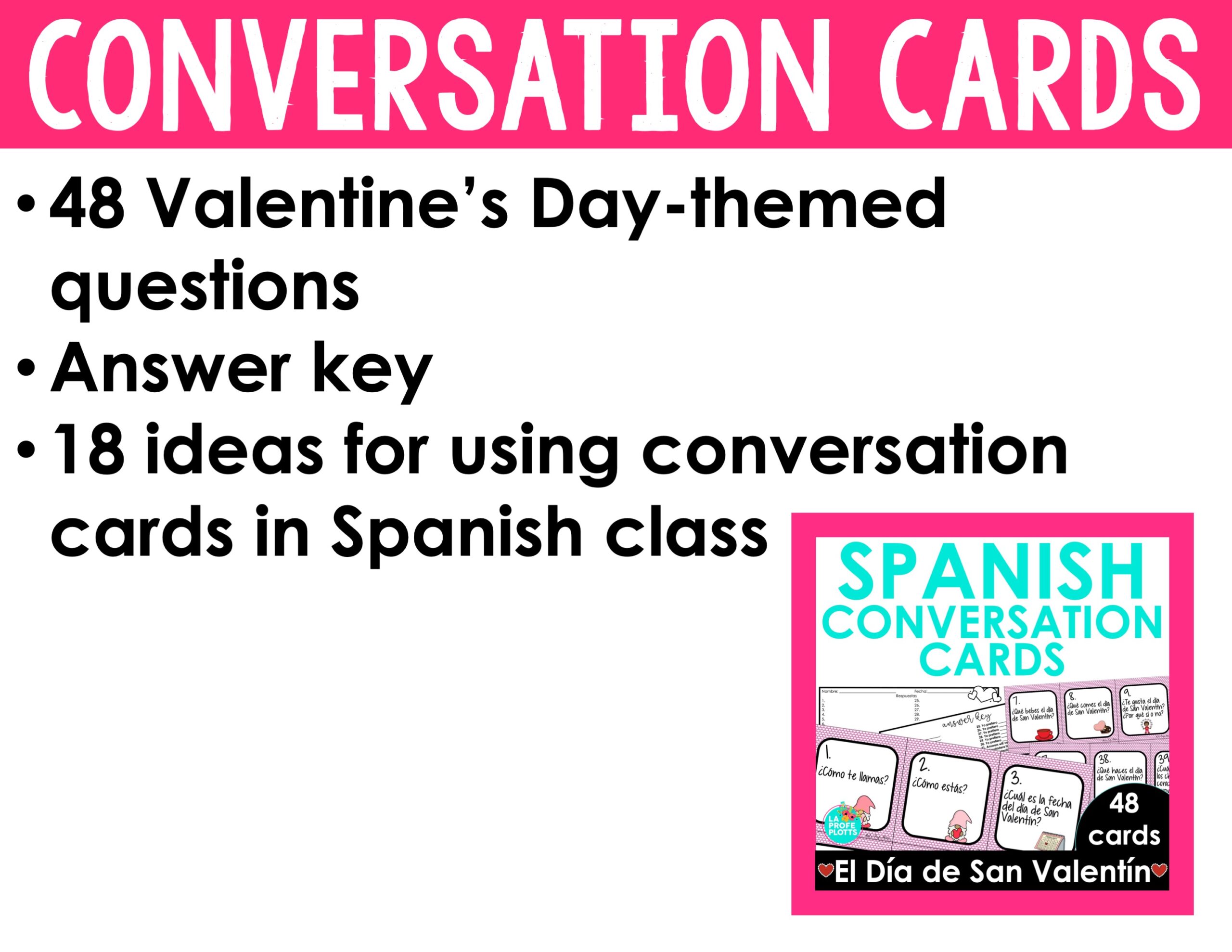 Spanish Valentine's Day Activities Bundle - Image 14
