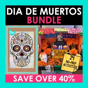 Día de los Muertos Activity Bundle | Spanish Day of the Dead Activities