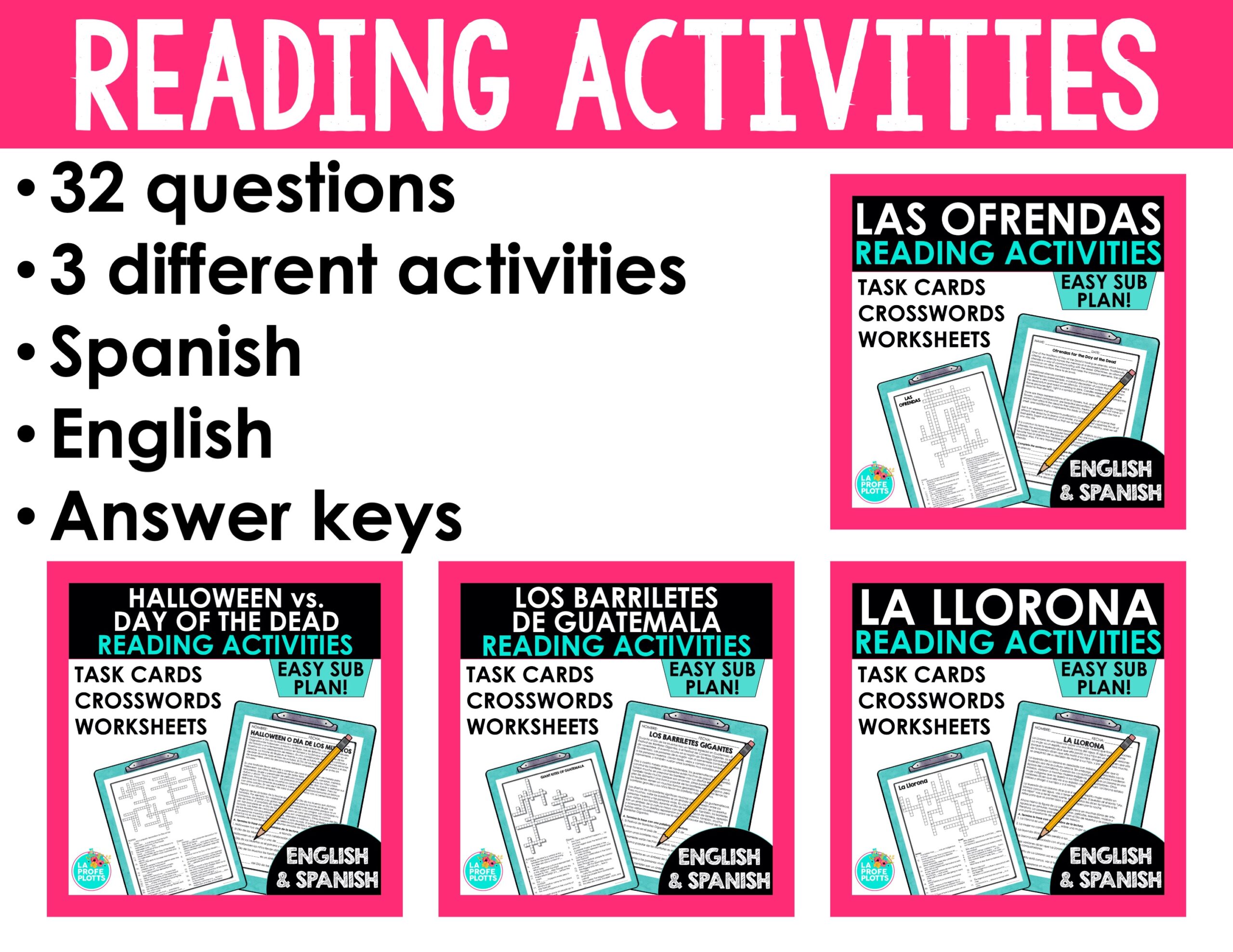 Día de los Muertos Activity Bundle | Spanish Day of the Dead Activities - Image 15