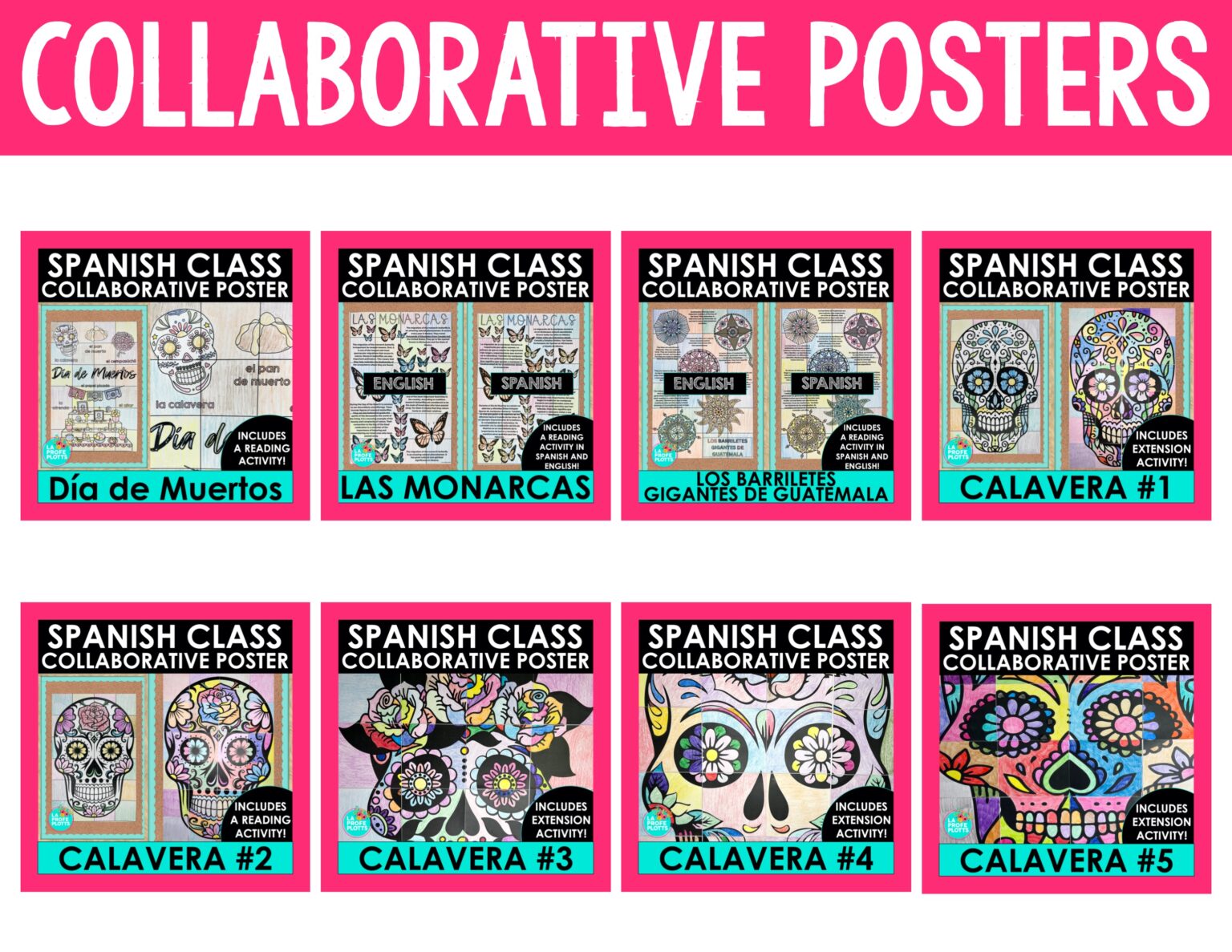 Día de los Muertos Activity Bundle | Spanish Day of the Dead Activities ...