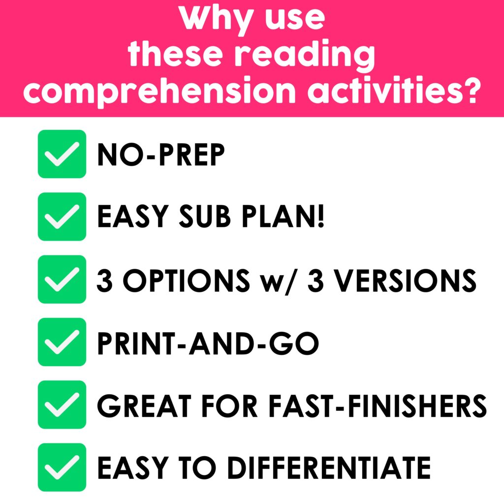 Christmas in Spain Reading Activities - Spanish Sub Plans - La Profe Plotts