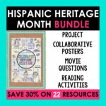 Hispanic Heritage Month Activity Bundle | Hispanic Heritage Month in ...