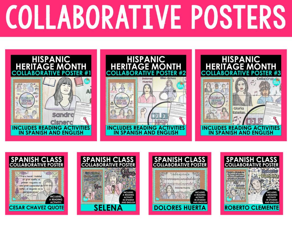 Hispanic Heritage Month Activity Bundle | Hispanic Heritage Month in ...