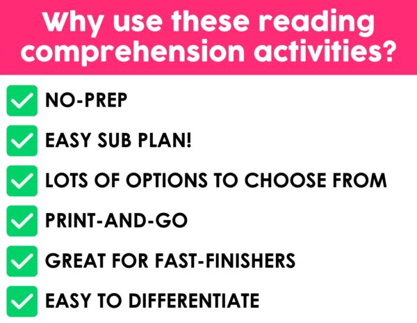Culture Reading Activities Bundle #2 | Printable Reading Activities for Spanish Class - Image 10