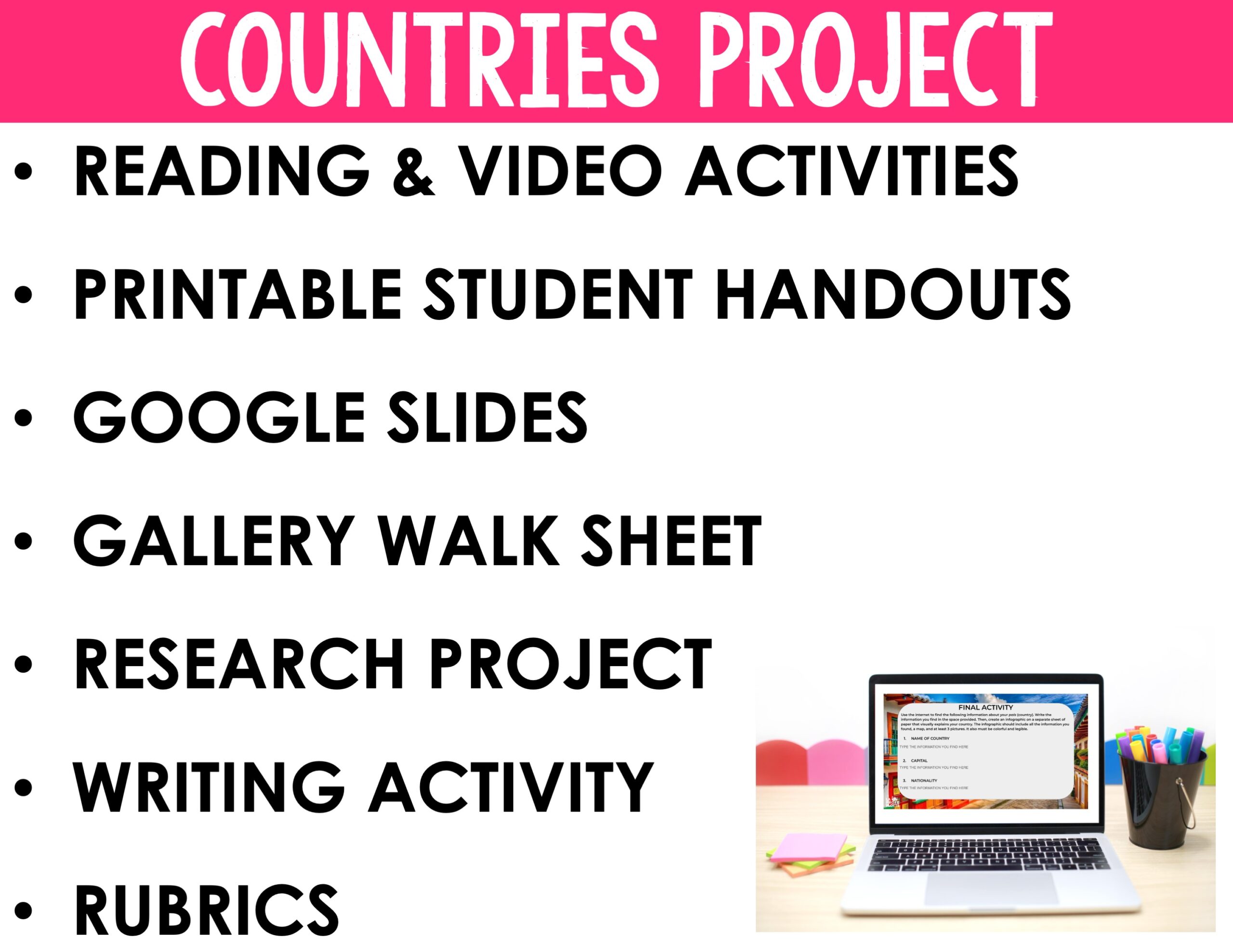 Spanish Back to School Activities | Projects, Readings, Posters, Icebreakers, & More - Image 5