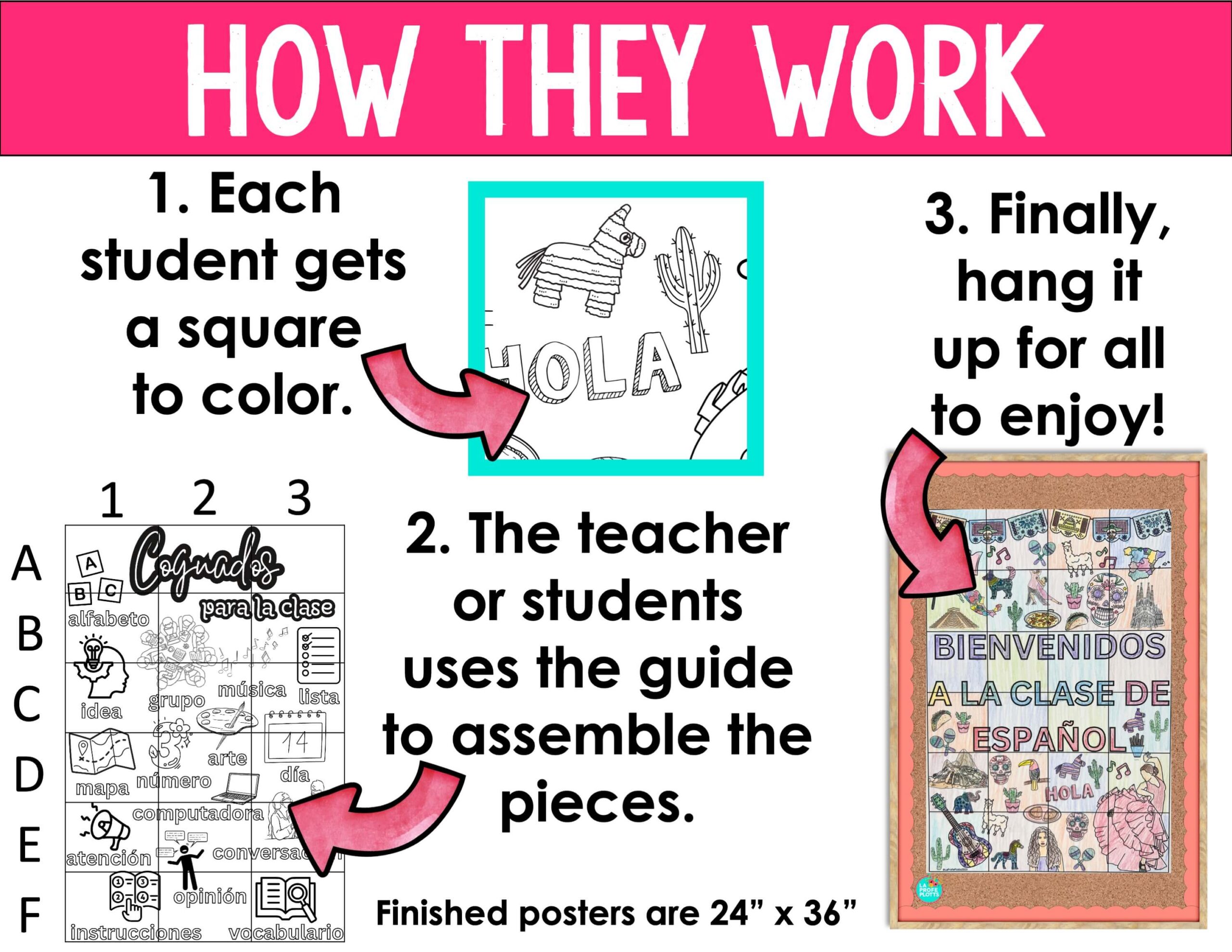 Spanish Back to School Activities | Projects, Readings, Posters, Icebreakers, & More - Image 9