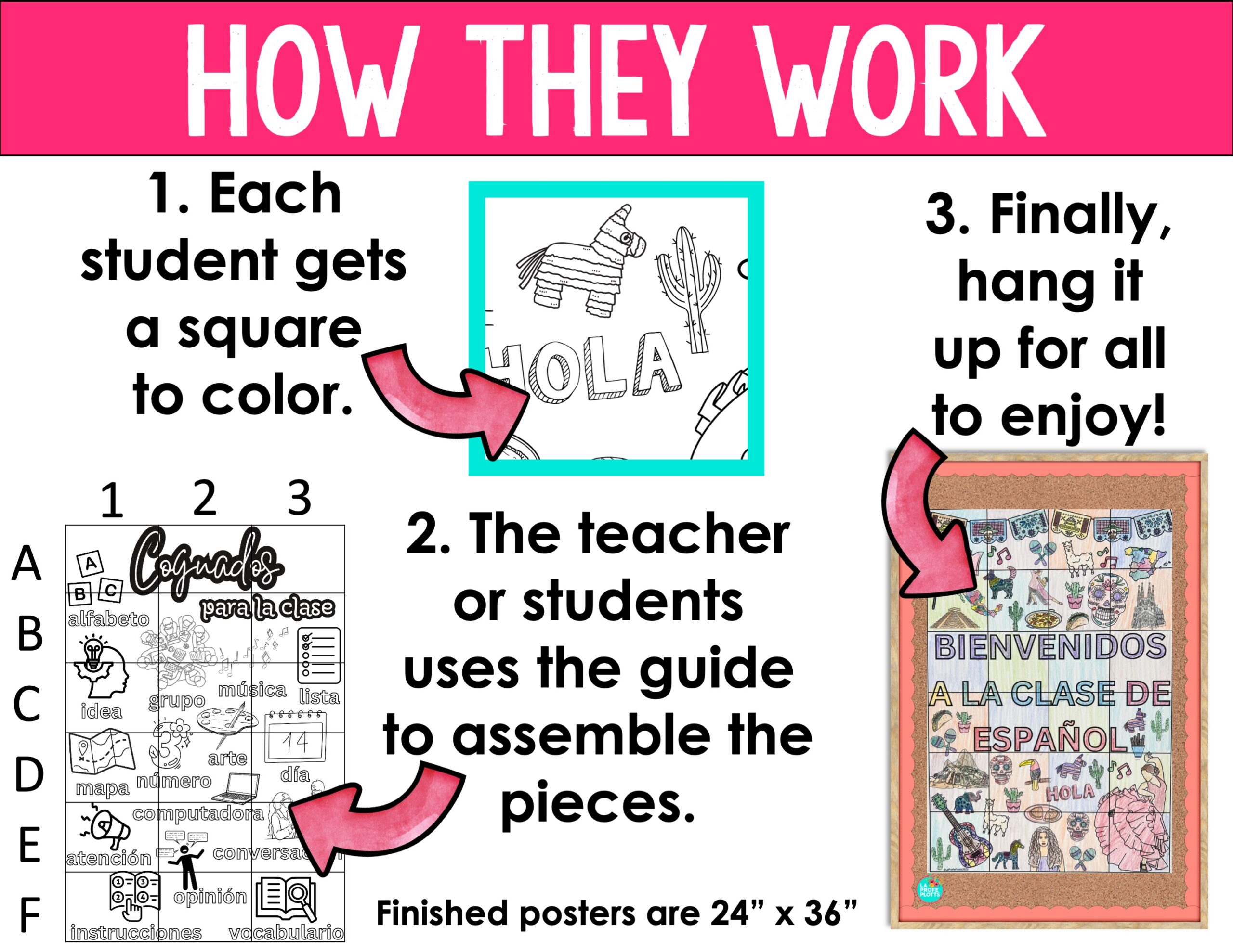 Spanish Back to School Activities | Projects, Readings, Posters, Icebreakers, & More - Image 9